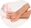 Beauté des pieds express + pose de vernis