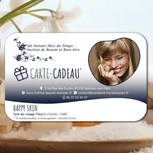 Carte-Cadeau Soins du Visage Fleur's : Happy Skin